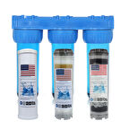 Amerikan Malı Daire Ve Bina Girişi 3 Aşamalı Su Yumuşatma Cihazı (Spun - Reçine - Silifoz)