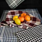 Mutfak Kurulama Bezi 5'li | Pöti Kareli Bulaşık Kurulama Bezi | Servis Peçetesi | Beslenme Örtüsü