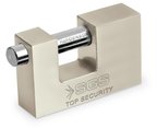 SGS 1367 Cam Kapı Kilidi Kayar Milli Saten Kaplama 90 mm