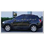 Markadan Chevrolet Captiva Krom Cam Çıtası 2007 Sonrası 6 Parça Paslanmaz Çelik