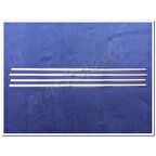 Markadan Hyundai i20 Krom Cam Çıtası 2018-2020 4 Parça Paslanmaz Çelik