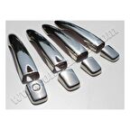 Markadan Nissan Qashqai Sensörlü Krom Kapı Kolu 2014-2021 4 Kapı P.Çelik