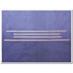 Markadan Renault Laguna 2 Krom Cam Çıtası 2001-2007 4 Parça Paslanmaz Çelik