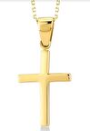 14 Ayar Altın Haç Kolye