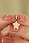 14 Ayar Altın Yıldız Kolye Ucu