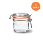 Le Parfait Super Terrines Vakumlu 200 ml Cam Kavanoz Seti 4'lü