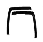 MKM Mercedes Actros Ön Mugen(2'li) Cam Rüzgarlık Seti