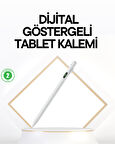 iPad Uyumlu 1.5mm POM Uçlu Dokunmatik Kalem Uzun Kullanım Süreli Stylus