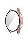 Watch 5 44mm Wall Camlı Kasa Ekran Koruyucu - Rose Gold-(5796)