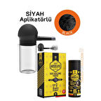 HSNET Aplikatörlü Saç Dolgunlaştırıcı Fiber Topik Toz SİYAH 50 Gram