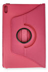 Huawei Honor Pad X9 11.5 Kılıf 360 Tablet Deri Kılıf - Pembe-(5796)