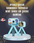2 inç Ekranlı Çocuk Kamerası – Çizgi Film Efektli ve Müzik Çalar Özellikli