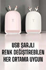 Hava Nemlendirici Aromaterapi Hava Temizleyici Renk Değiştirebilen