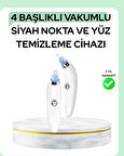 Gözenek Açıcı Buhar Etkili Vakumlu Siyah Nokta Temizleyici – Farklı Cilt Tipl