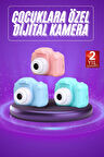 Dijital Fotoğraf Makinesi Çocuk Mini 1080p HD Kaliteli Renkli