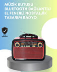 Taşınabilir Bluetooth Hoparlör – Modern Teknoloji ile Nostaljik Radyo Deneyimi 