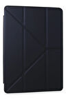 Samsung Galaxy Tab A9 Kılıf Kalemlikli Mars Tablet Kılıfı - Lacivert-(5796)