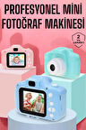 Çocuklara Özel Dijital Fotoğraf Makinesi Mini 1080P HD Kaliteli