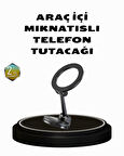 360° Dönebilen Katlanır Manyetik Araç Telefon Tutucu – MagSafe Uyumlu Kompakt 