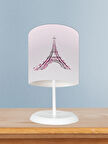 MEKTA HOME BEBEK VE ÇOCUK ODASI Eyfel Kulesi Desenli Abajur