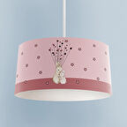 MEKTA HOME BEBEK VE ÇOCUK ODASI Sevimli Tavşan Desenli Avize