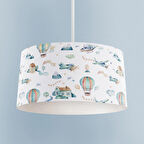 MEKTA HOME BEBEK VE ÇOCUK ODASI Soft Uçan Balonlar Desenli Avize