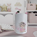 MEKTA HOME BEBEK VE ÇOCUK ODASI Romantic Girl Desenli Oyuncak Sepeti