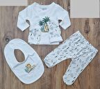 Anka 5 lı hastane çıkışı erkek bebek bambu