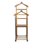 Melada Mobilya Gürgen Çift Tepeli Dilsiz Uşak Ham Cilalı Double Sehpalı