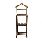 Melada Mobilya Gürgen İkili Dilsiz Uşak Ceviz Cilalı Sehpalı