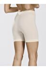 Kadın Ten Seamless Dikişsiz Şort Boxer 2007 3'lü