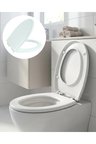 Universal Klozet Kapağı Kolay Montaj Kaydırmaz Alt Ped Dayanıklı Banyo Aksesuarı
