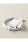 Sayarmarkt iPhone Beyaz 20W Hızlı Şarj Cihazı ve Lightning Type-C Kablo Seti