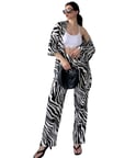 Alt Üst Takım Kimono- Zebra  Desenli