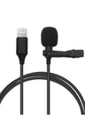 Newface Lightning 2 Metre Double Mikrofon - Siyah
