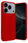 Newface Apple iPhone 17 Pro Max First Silikon - Kırmızı