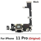 Iphone 11 Pro Full Şarj Soketi (ORJ) Siyah