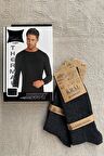Erkek Termal Takım 2 Adet Yün Çorap Hadiyeli