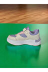 UNISEX KAUÇUK TABAN CIRTLI BAĞCIKLI ESNEK VE HAFİF ÇOCUK SNEAKER