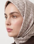 KARO MONOGRAM TWİLL EŞARP