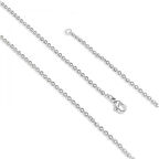 Moncuk Design Minik Boy Beyaz Çelik Kolye 0.5Mm 3351CEK003