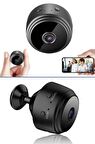 A9 Mini Döner Başlıklı Kablosuz Interaktif Gece Görüşlü 1080p Full Hd Mikro Wifi Güvenlik Kamerası