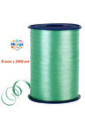 Yeşil Rafya Balon ipi 8 mm x 200 mt Pastel Renk