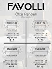 FAVOLLİ Kadife Dokulu Kırmızı Renk Masa Örtüsü