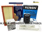 Peugeot 2008 1.2 Benzinli 82Hp Filtre Bakım Seti (Hava-Yağ-Polen)