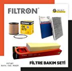 Peugeot 308 1.6 Vti Benzinli Filtron Filtre Bakım Seti