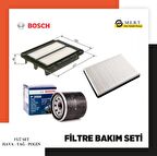 Chevrolet Kalos 1.2 Benzinli Filtre Bakım Seti Bosch Marka 72 Ps