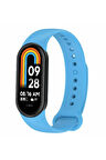 Xiaomi Mi Band 8 Uyumlu Soft Silikon Kordon