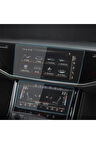 Audi A8 2023-2024 Model Alt Üst Multimedya ve Kontrol Paneli Uyumlu 9H Nano Ekran Koruyucu
