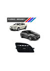 Fluence-Megane 3 Havalandırma Izgarası Sol Köşe Yan Krom Uçlu 687616094R - M3746 